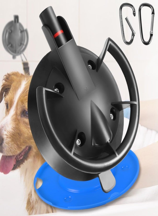 HLOGREE Heavy Duty Dog Bathing Suction Cup for Large Dog Within 110LBS, Pet Dog Cat Bath Holder Suction Cup Anchor for Grooming Bathtub Restraint, for Shower, Bathing, Blowing, Trimming - NO Leash - Image 1